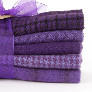 Deep Violet Hand Dyed Bundle