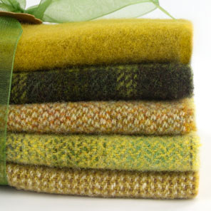 Field of Gold Washed & Felted Bundle
