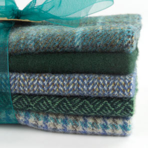 Teal Twilight Washed & Felted Bundle