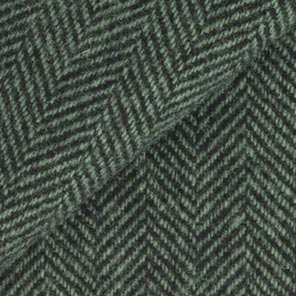 10224 - Dark Mint & Black Herringbone