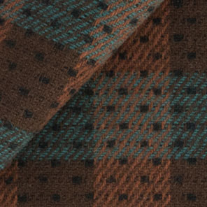 1023 - Brown & Teal Geometric
