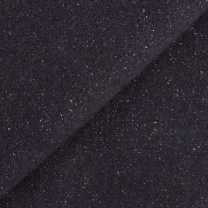 Hand-Dyed Chimney Sweep over 8313 Silver Sparkle