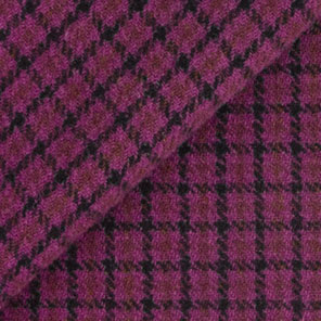 Hand-Dyed Roasted Beets over 4611 Houndstooth