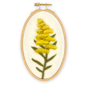 Goldenrod Needle Felting Kit