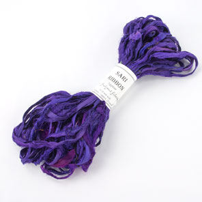 Sari Ribbon - Eggplant Color