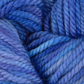 Variegated Blue My Mind Wool Yarn