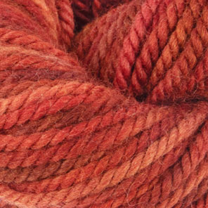 Variegated Paprika Wool Yarn